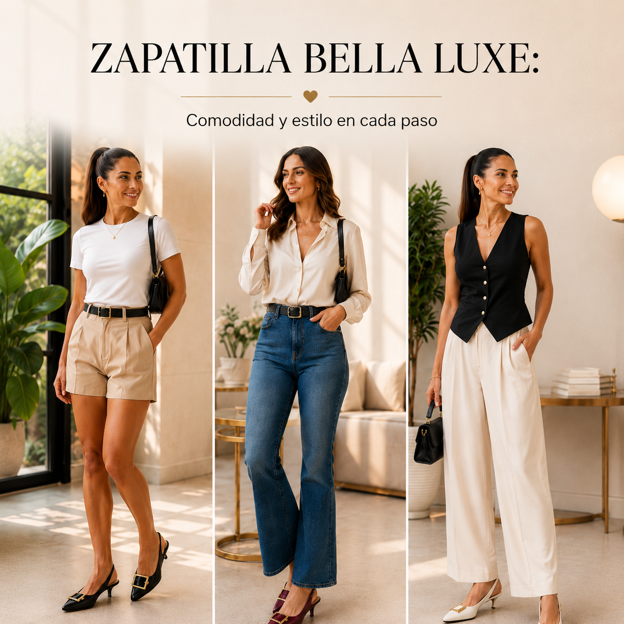 ✨ ZAPATILLA BELLA LUXE ✨