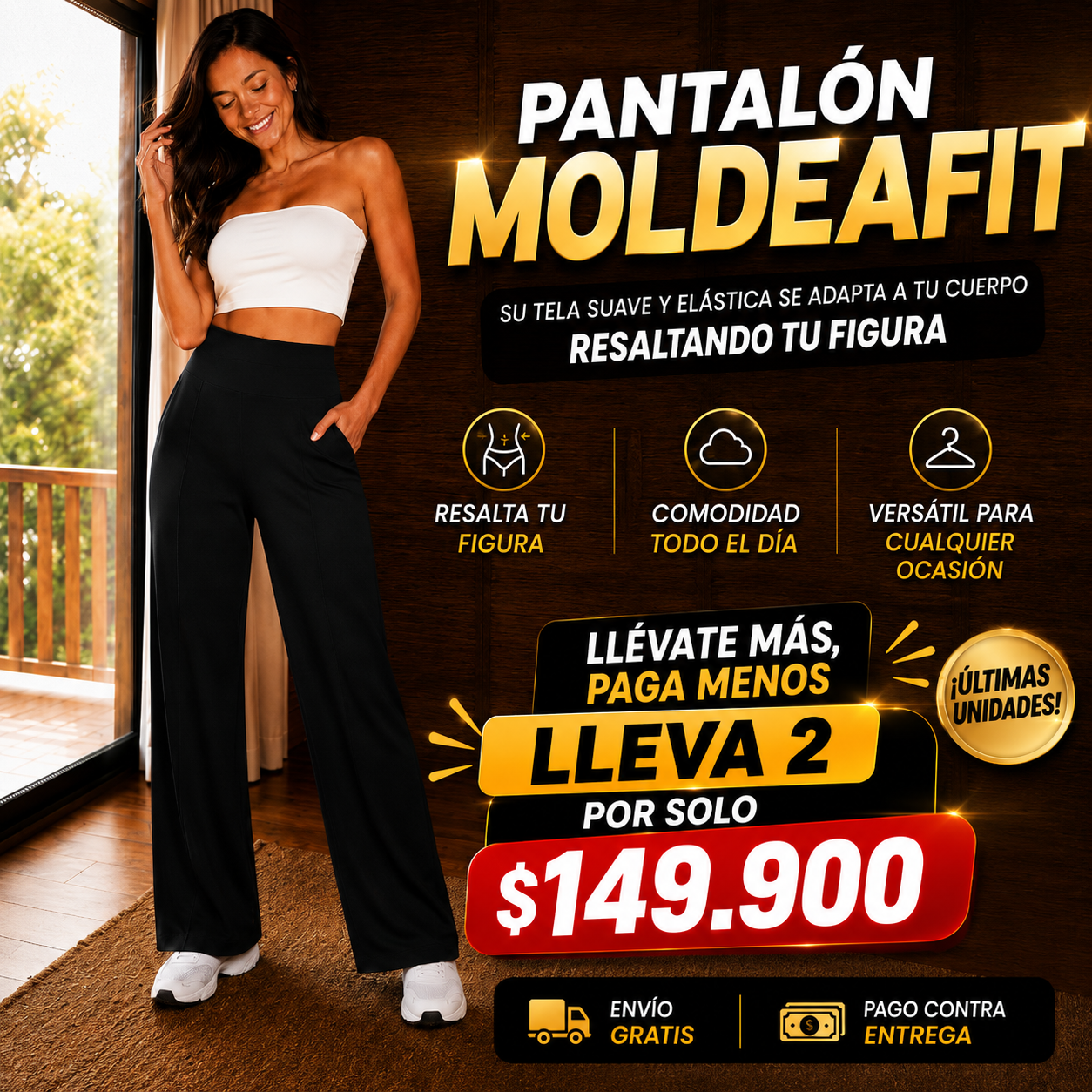 👉 Pantalón MoldeaFit™ – Comodidad que estiliza tu figura