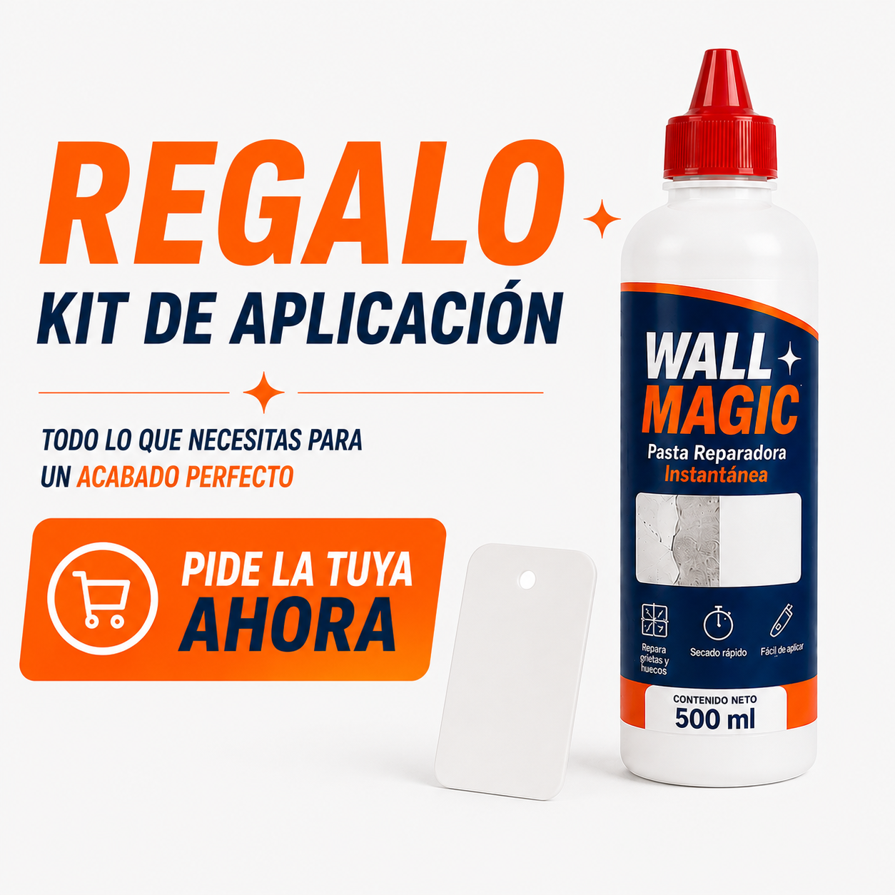 🏠WALL MAGIC Pasta Reparadora Instantánea