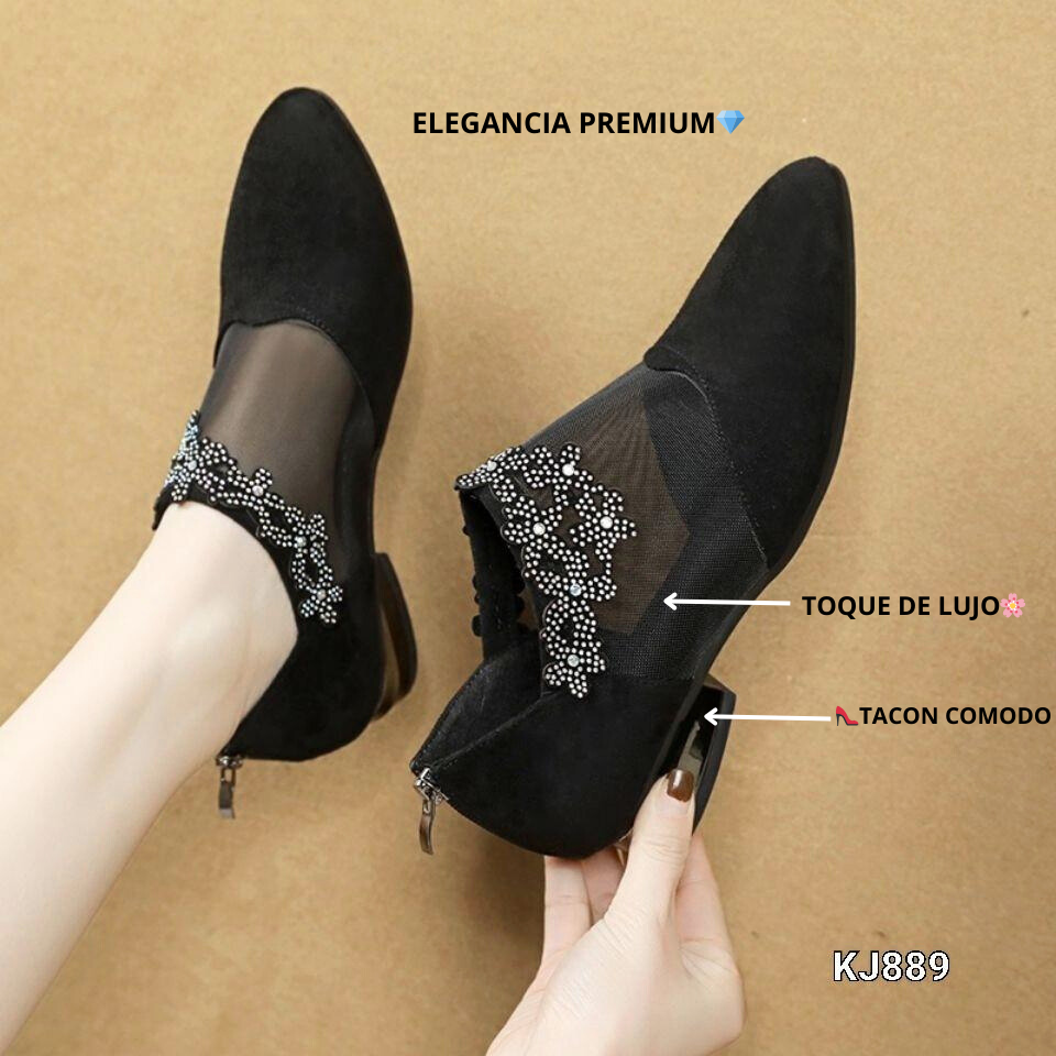 🔥ZAPATILLA ELEGANTE VELVET GLAM👠