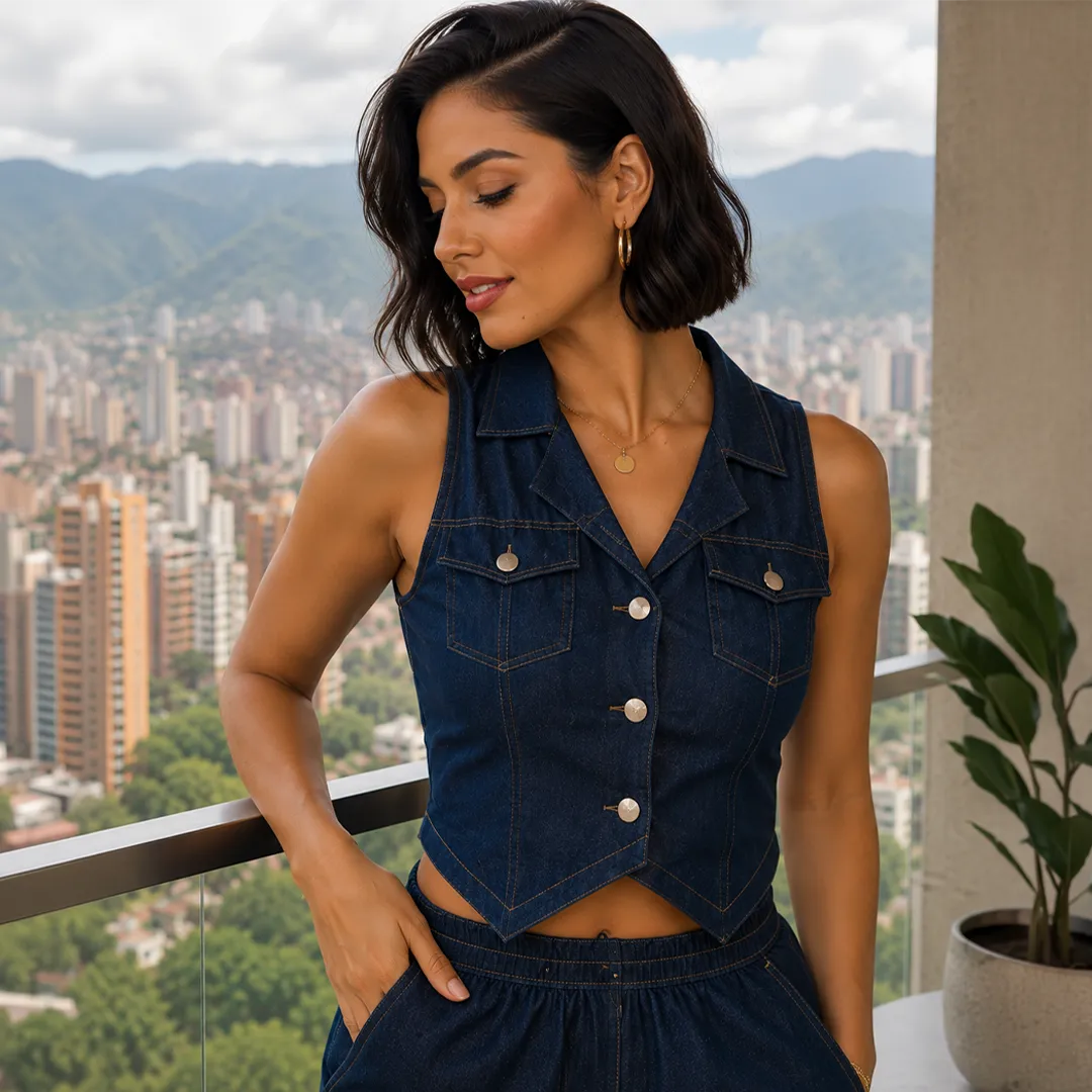 ✨Conjunto Denim Bella✨